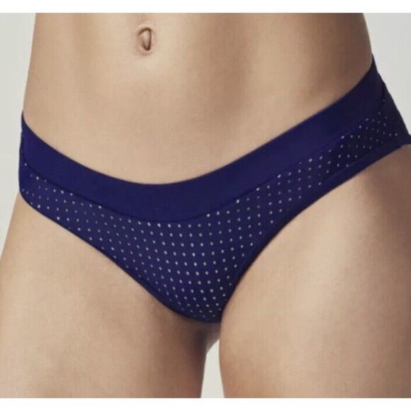 Fabletics Womens Sz L Swim Bottom Cheeky Bikini Perforated Valentina New - Picture 6 of 6